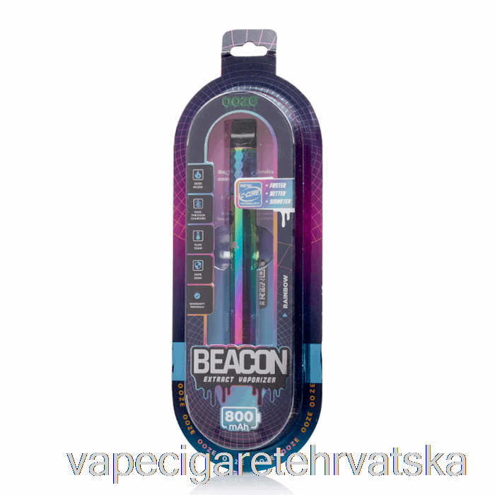 Vape Cigarete Ooze Beacon Ekstrakt Isparivač Rainbow